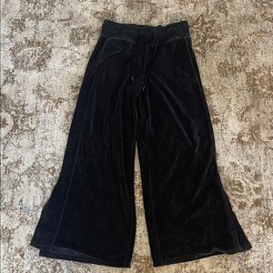 lululemon athletica Black Wide Leg Pants